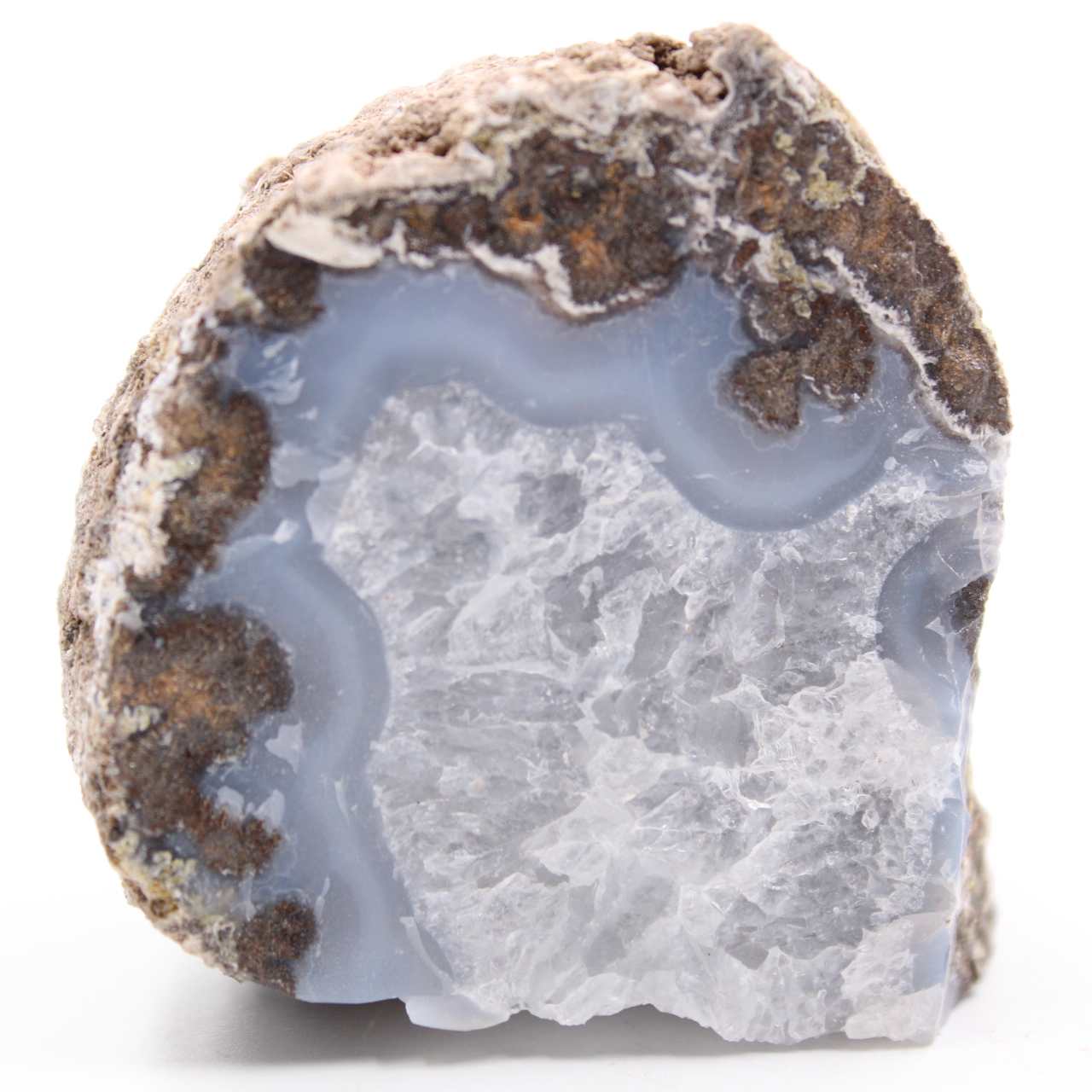 Piece of coconut agate from Mexico