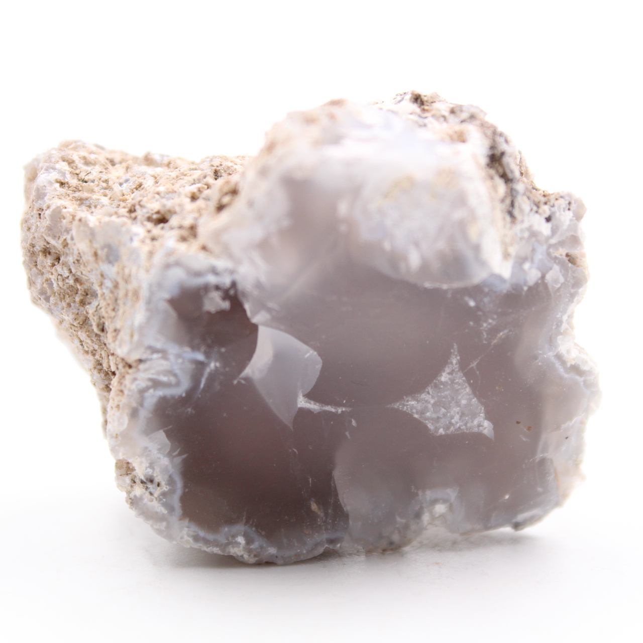 Piece of coconut agate from Mexico