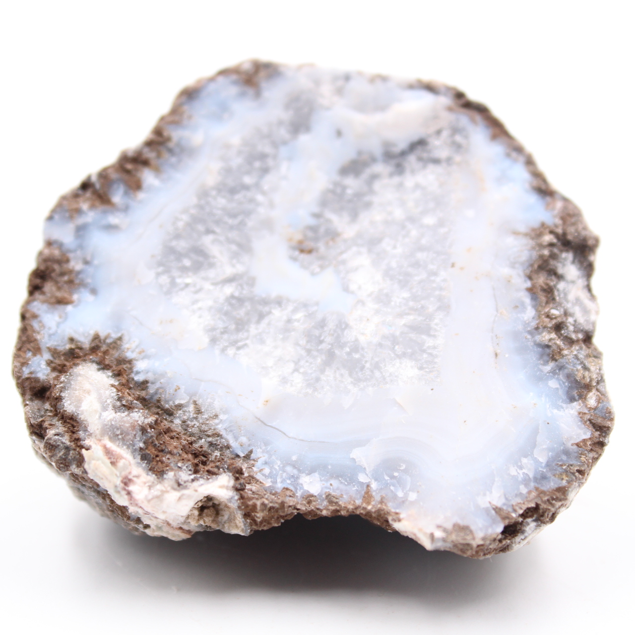 Piece of coconut agate from Mexico
