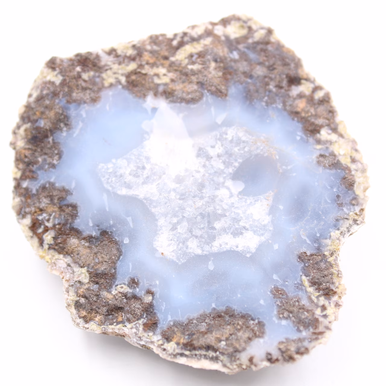 Piece of coconut agate from Mexico