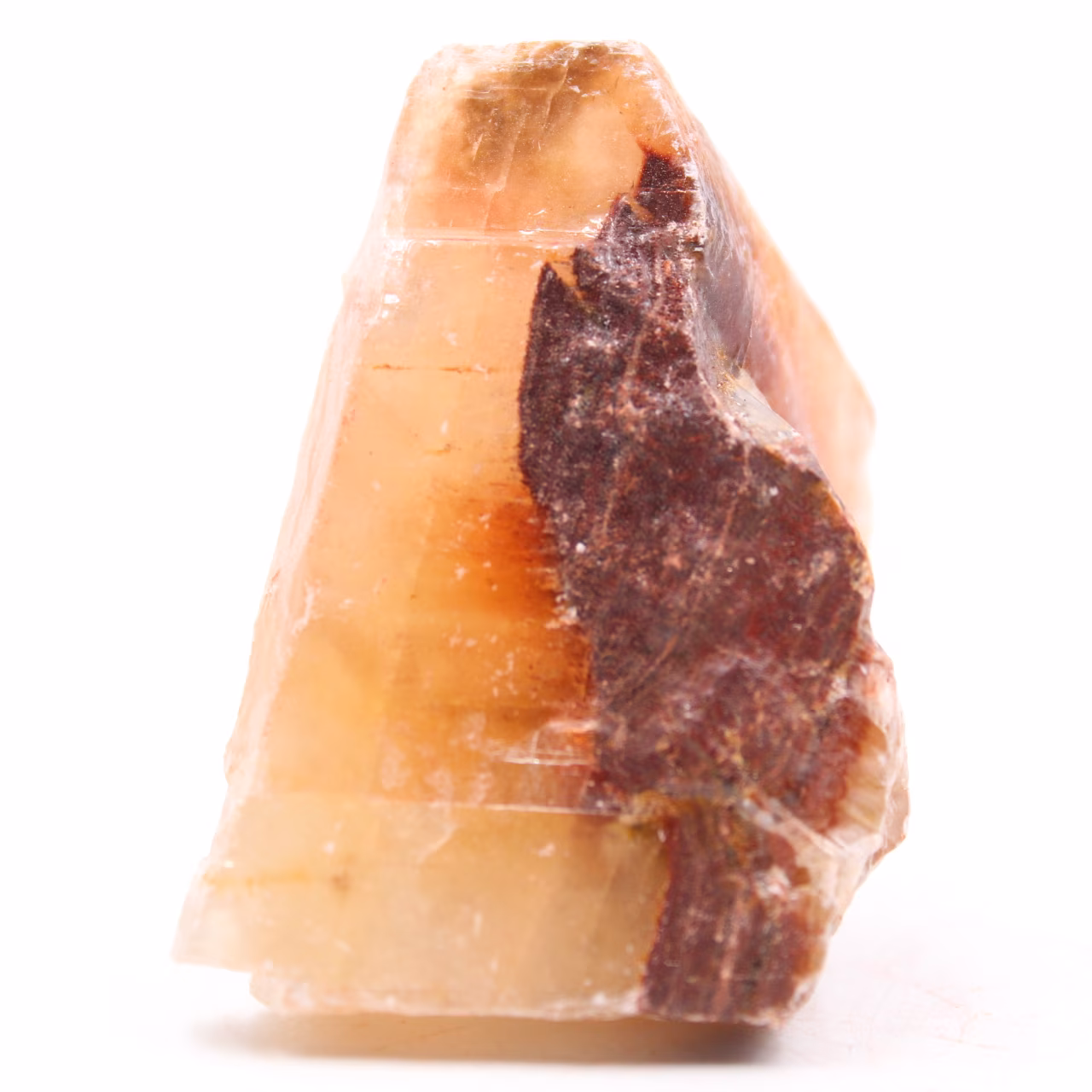 Raw brown calcite from Mexico