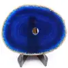 Polished and pierced agate from Brazil - 0