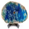 Polished and pierced agate from Brazil - 0