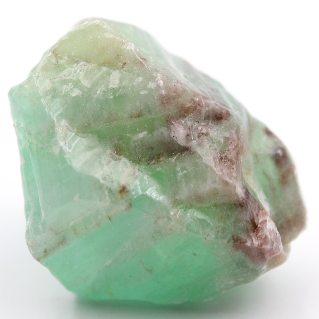 Green calcite