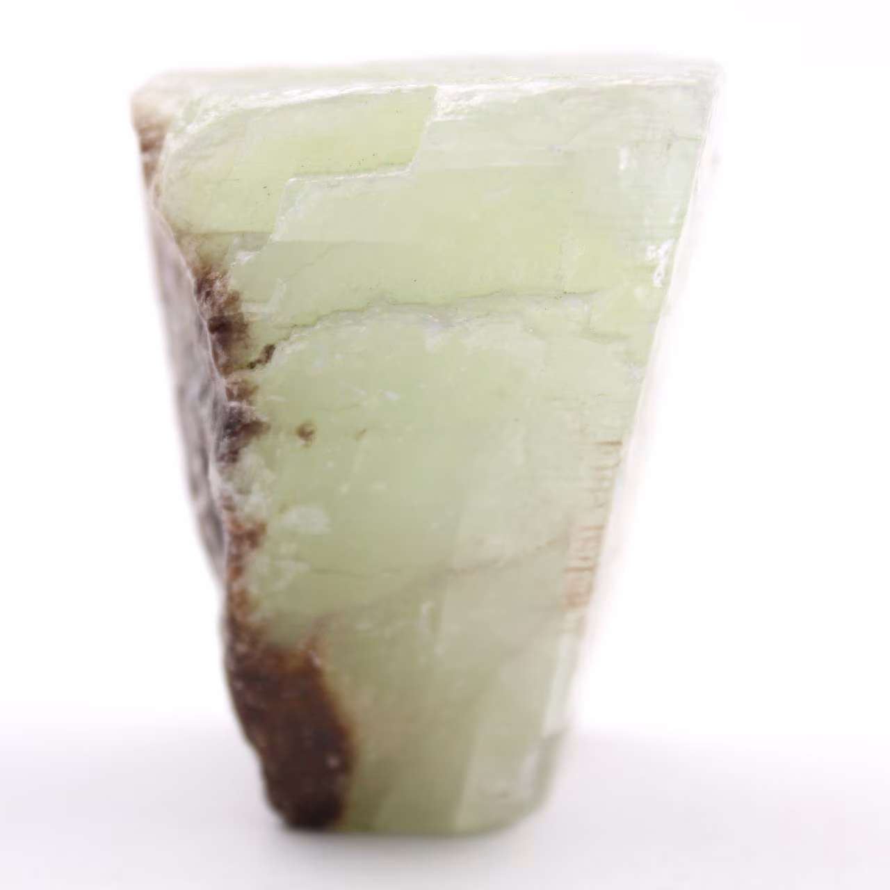 Green calcite