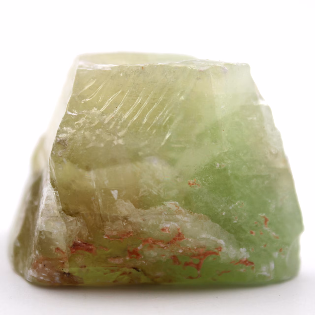Green calcite