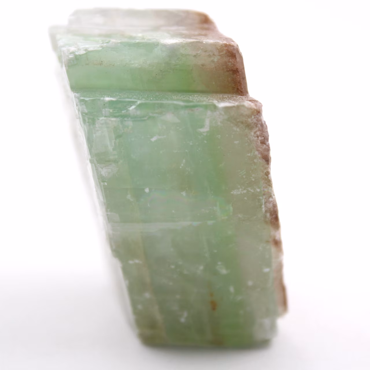 Green calcite