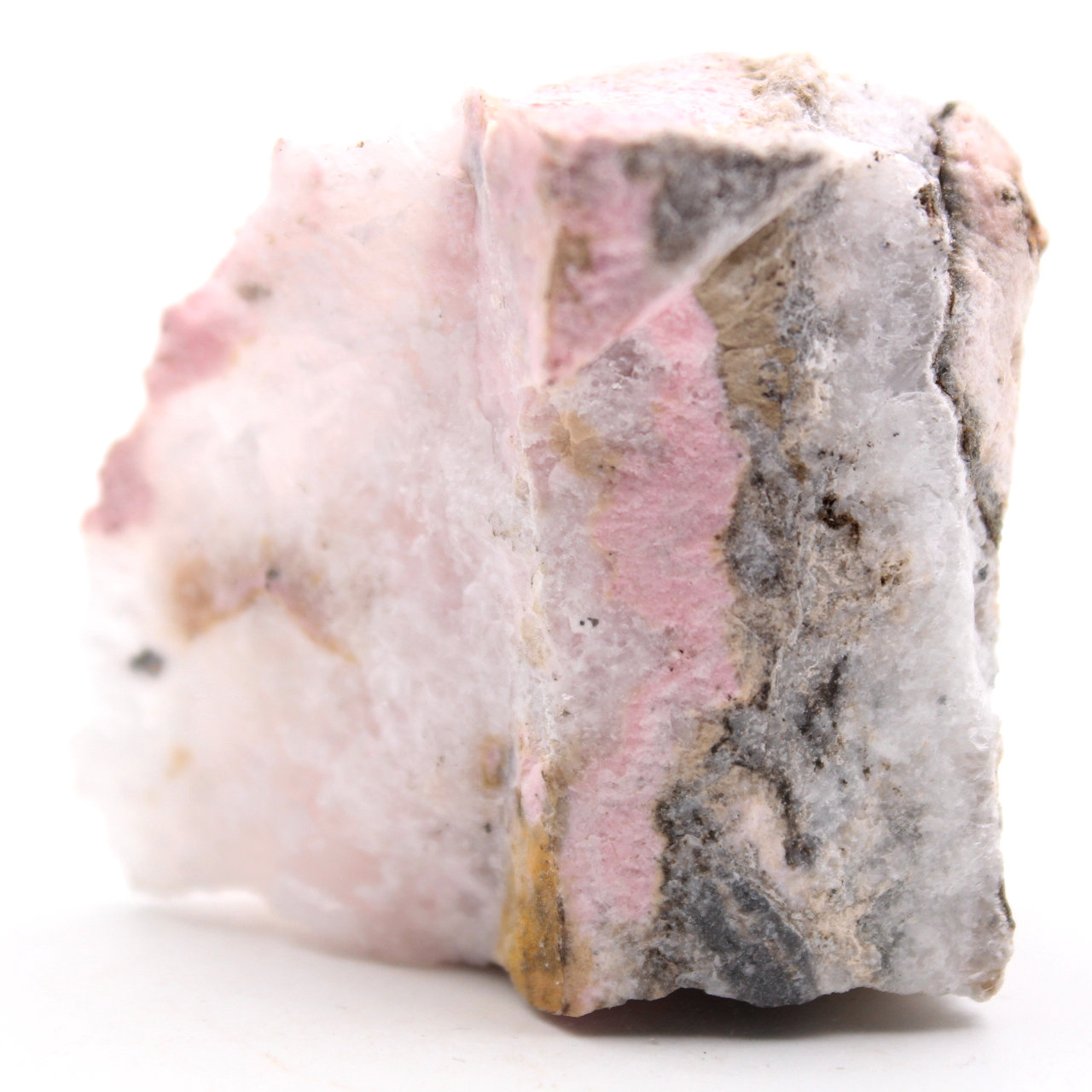 Raw rhodonite