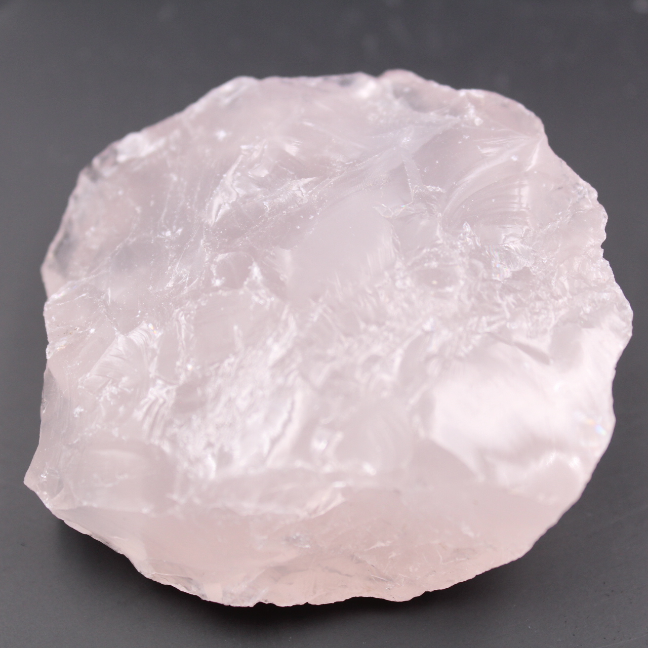 Raw rose quartz