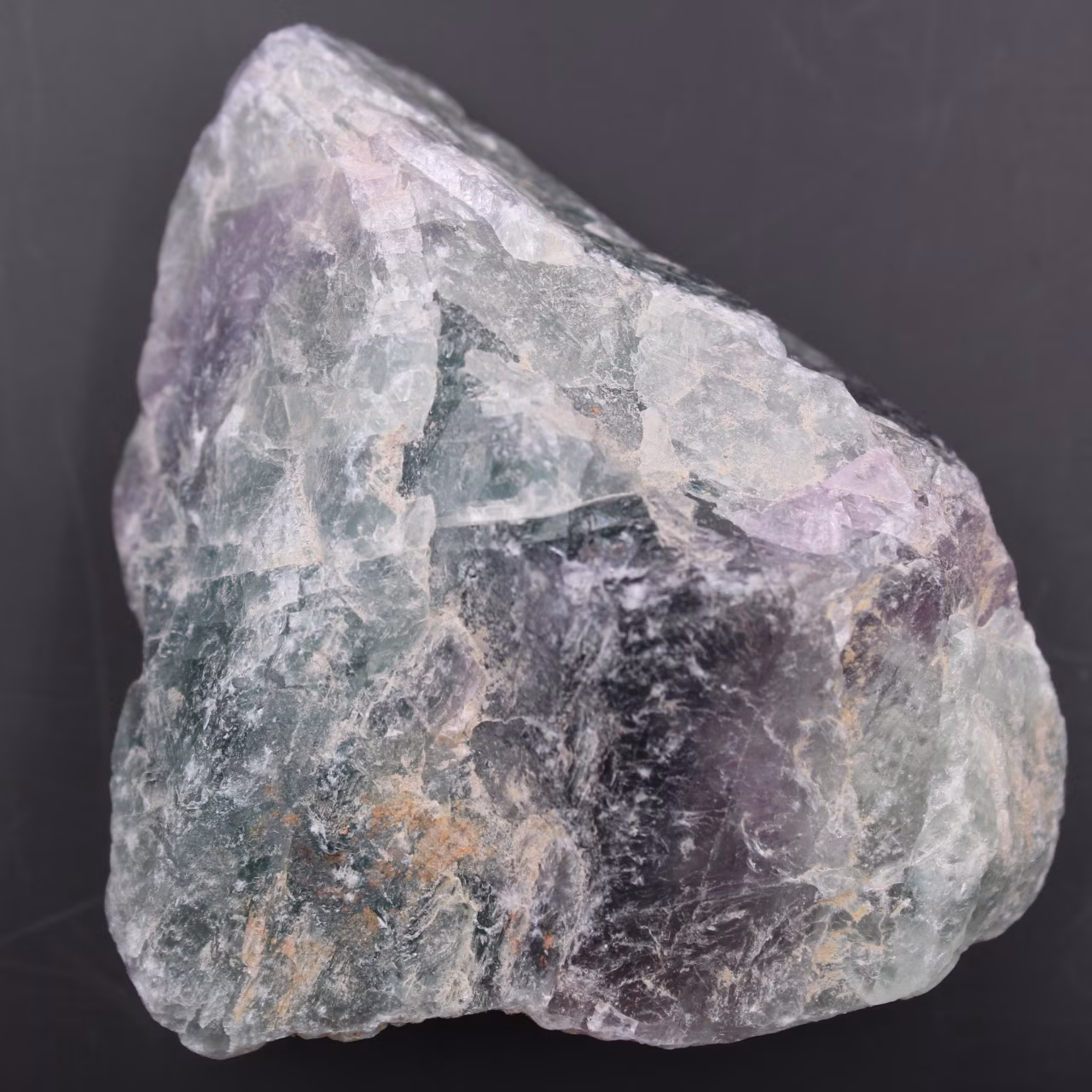 Purple green fluorite