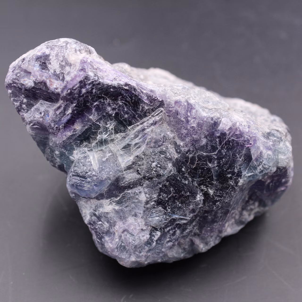 Purple green fluorite