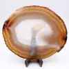 Natural agate slice - 0