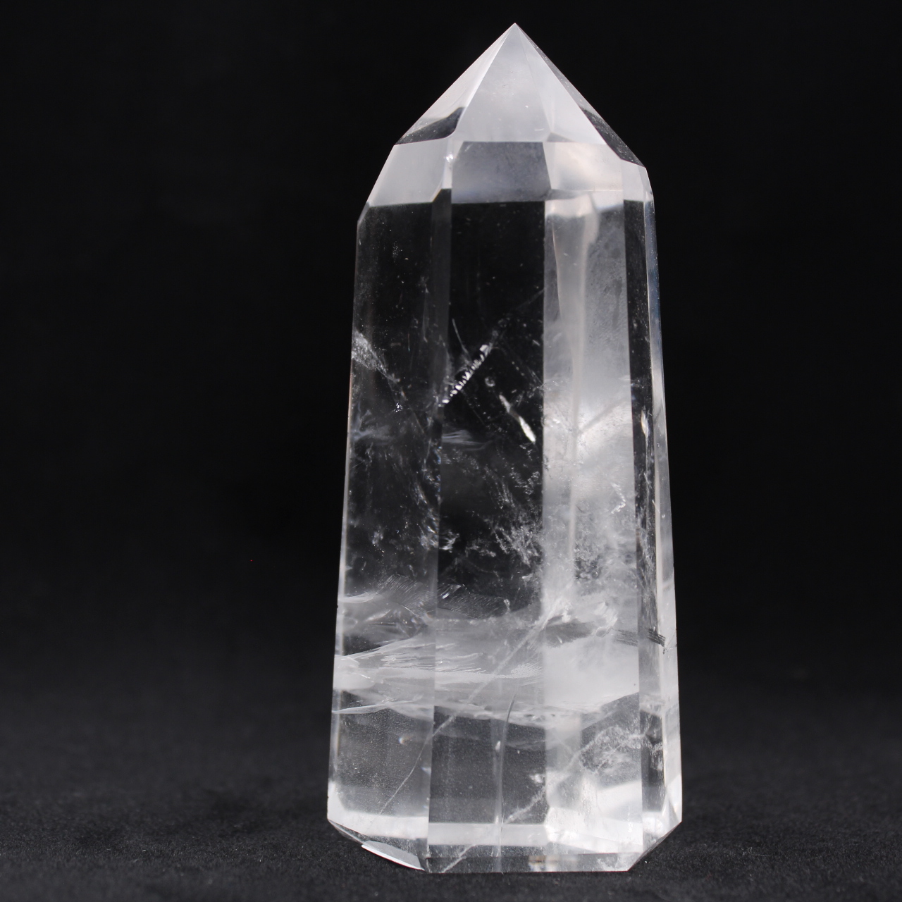 Rock crystal prism