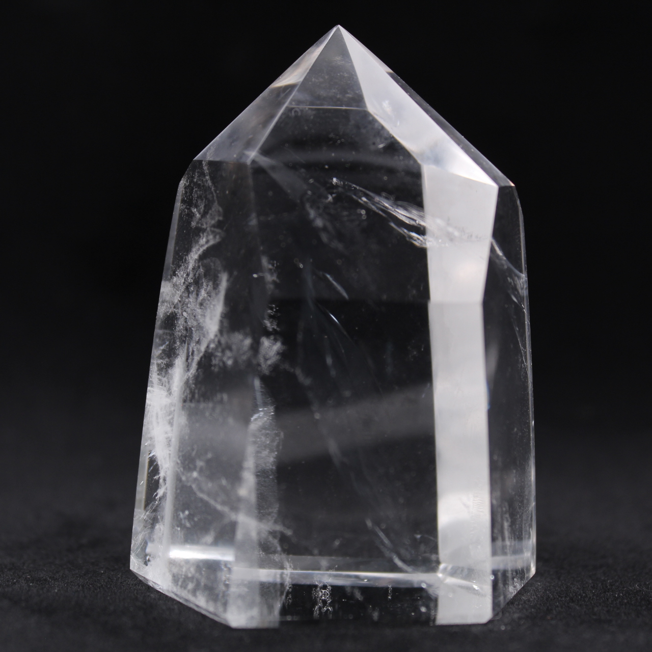 Rock crystal prism