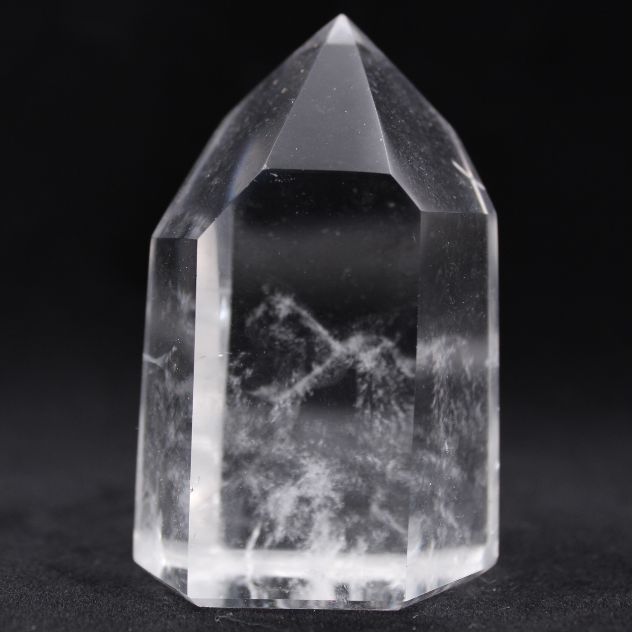 Rock crystal prism