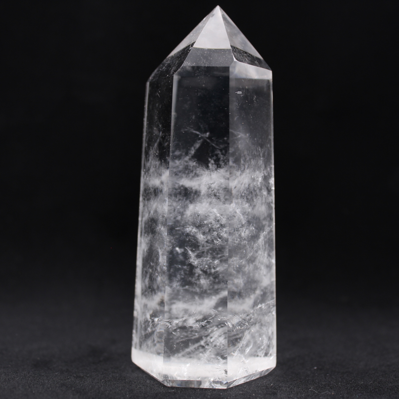 Rock crystal prism