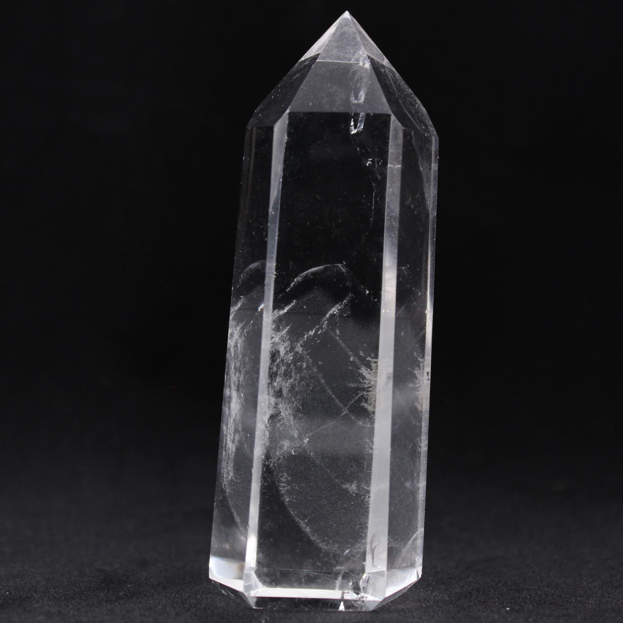Rock crystal prism