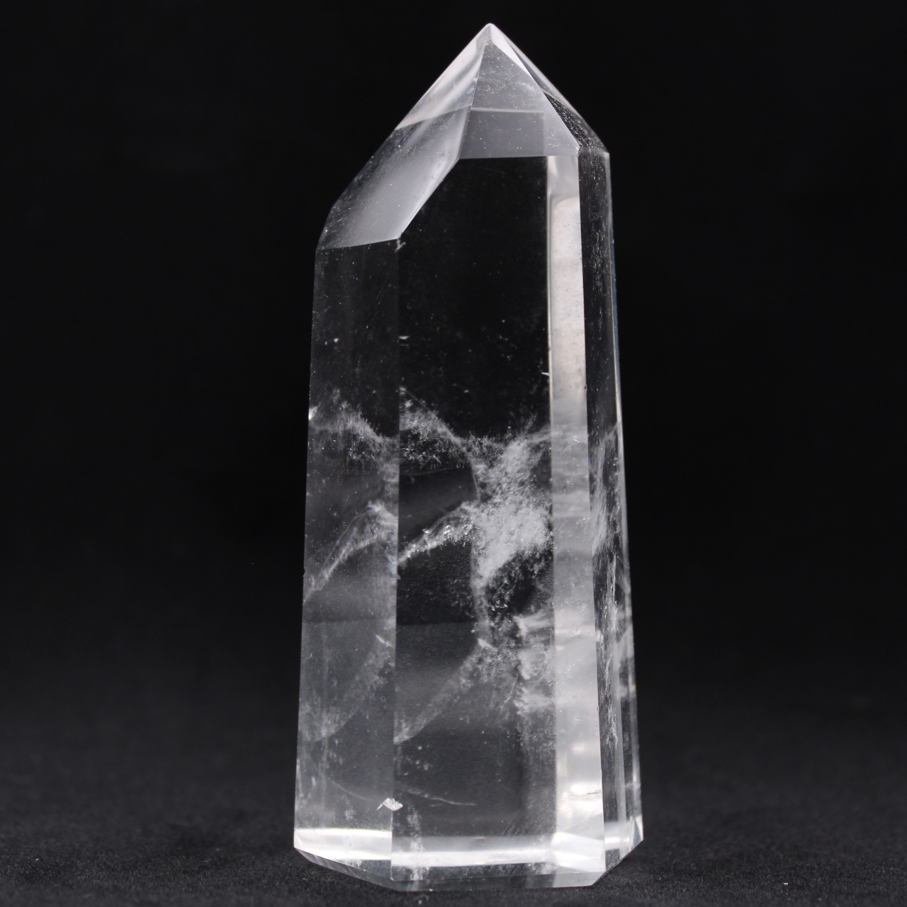 Rock crystal prism