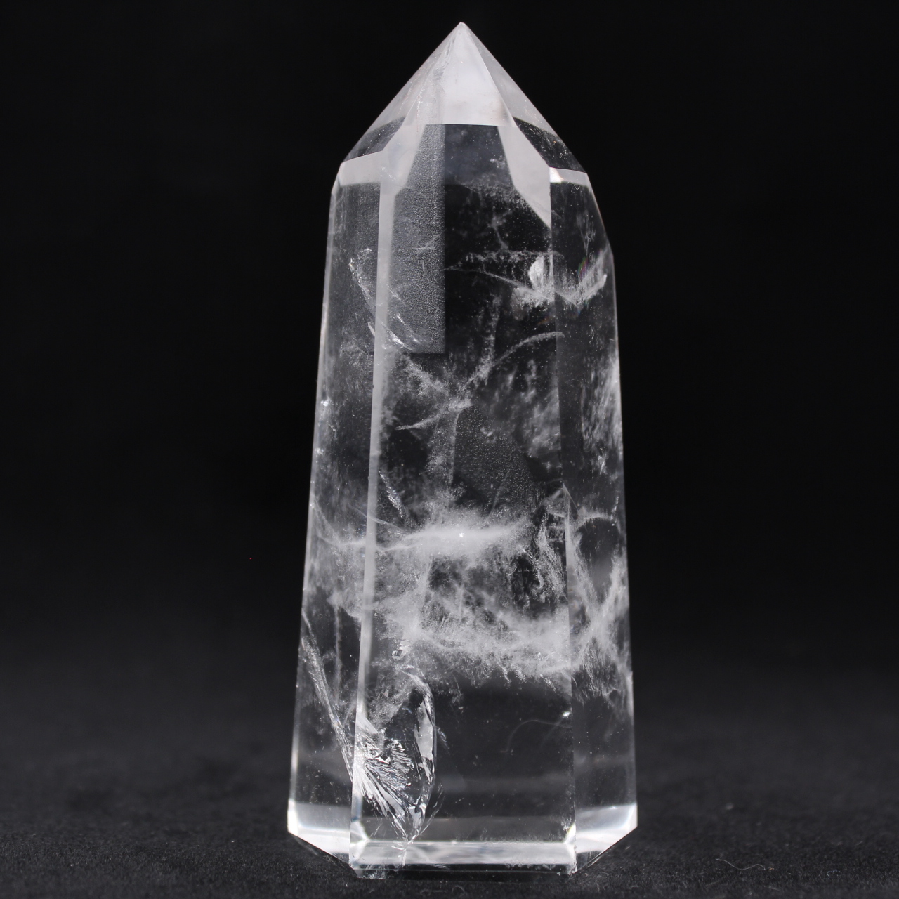 Rock crystal prism
