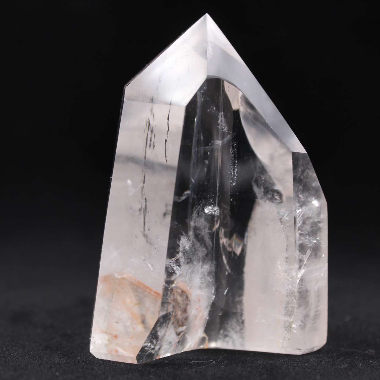 Rock crystal prism