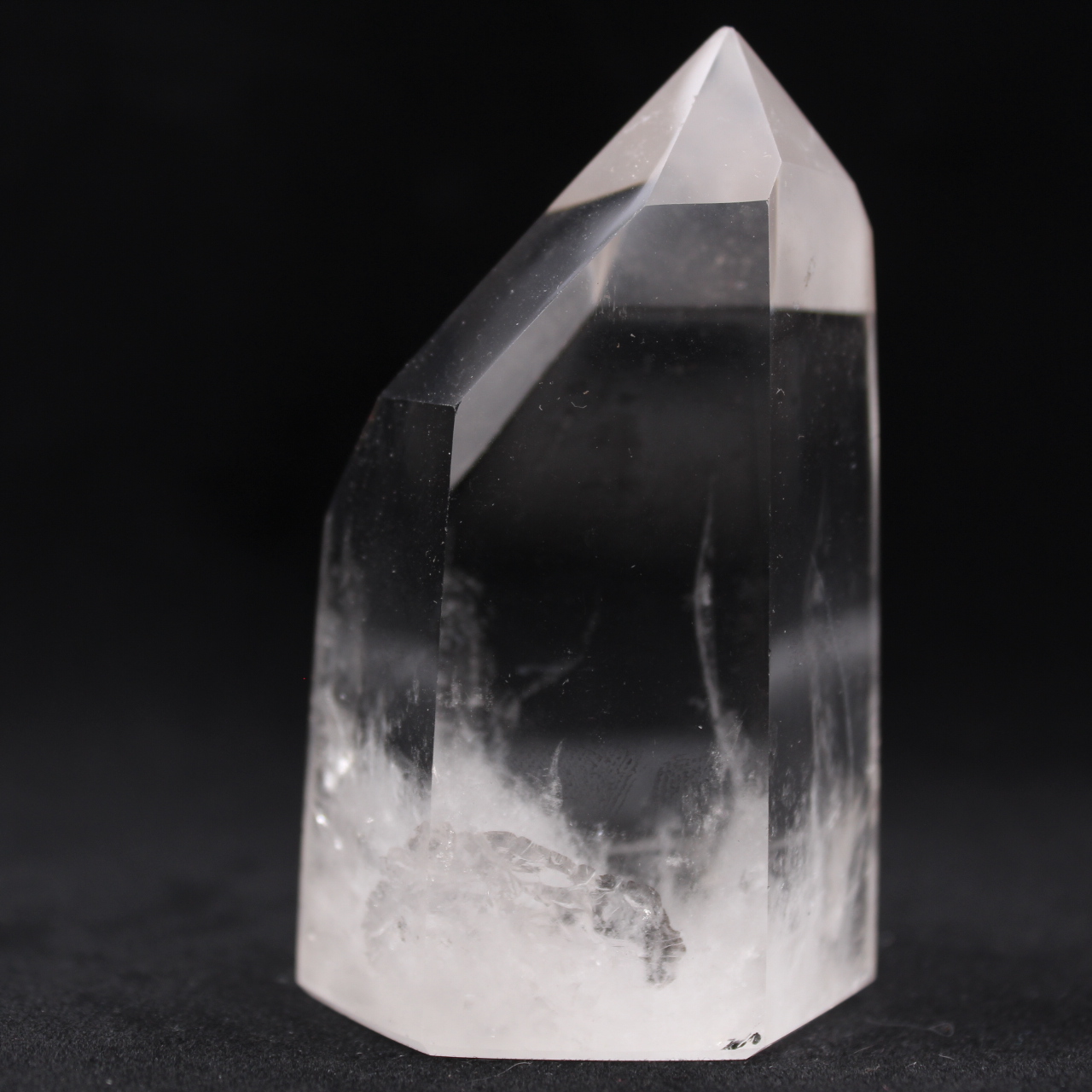 Rock crystal prism