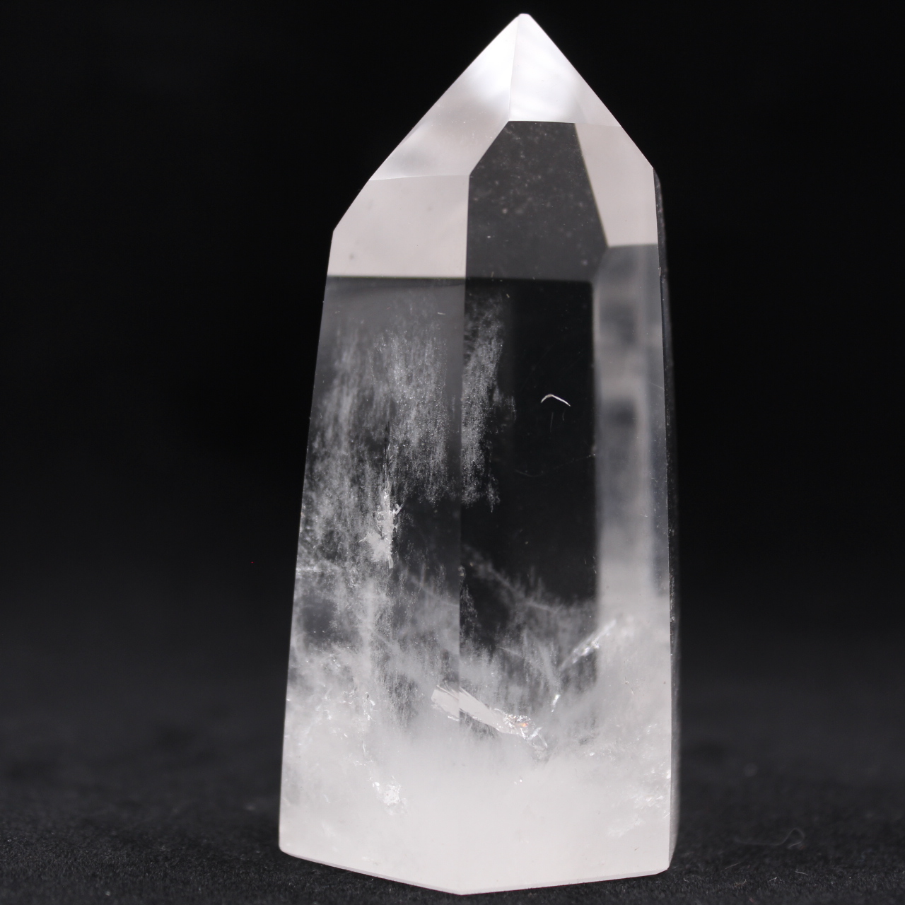 Rock crystal prism