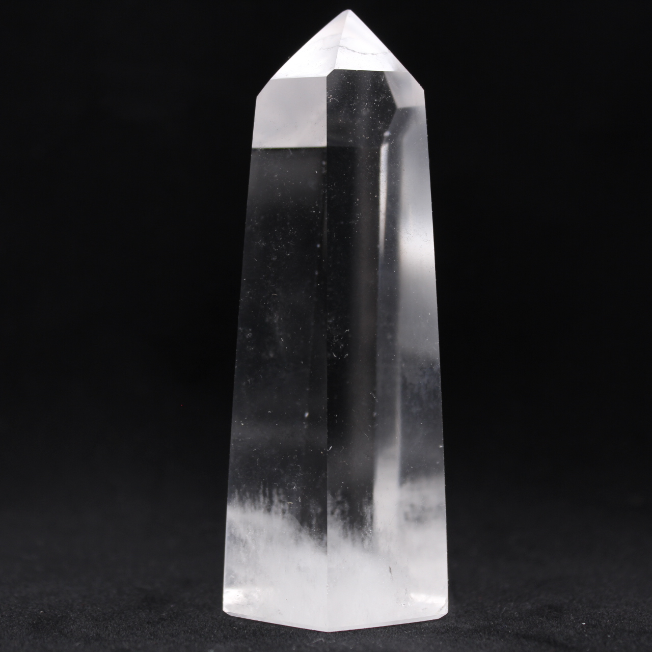 Rock crystal prism
