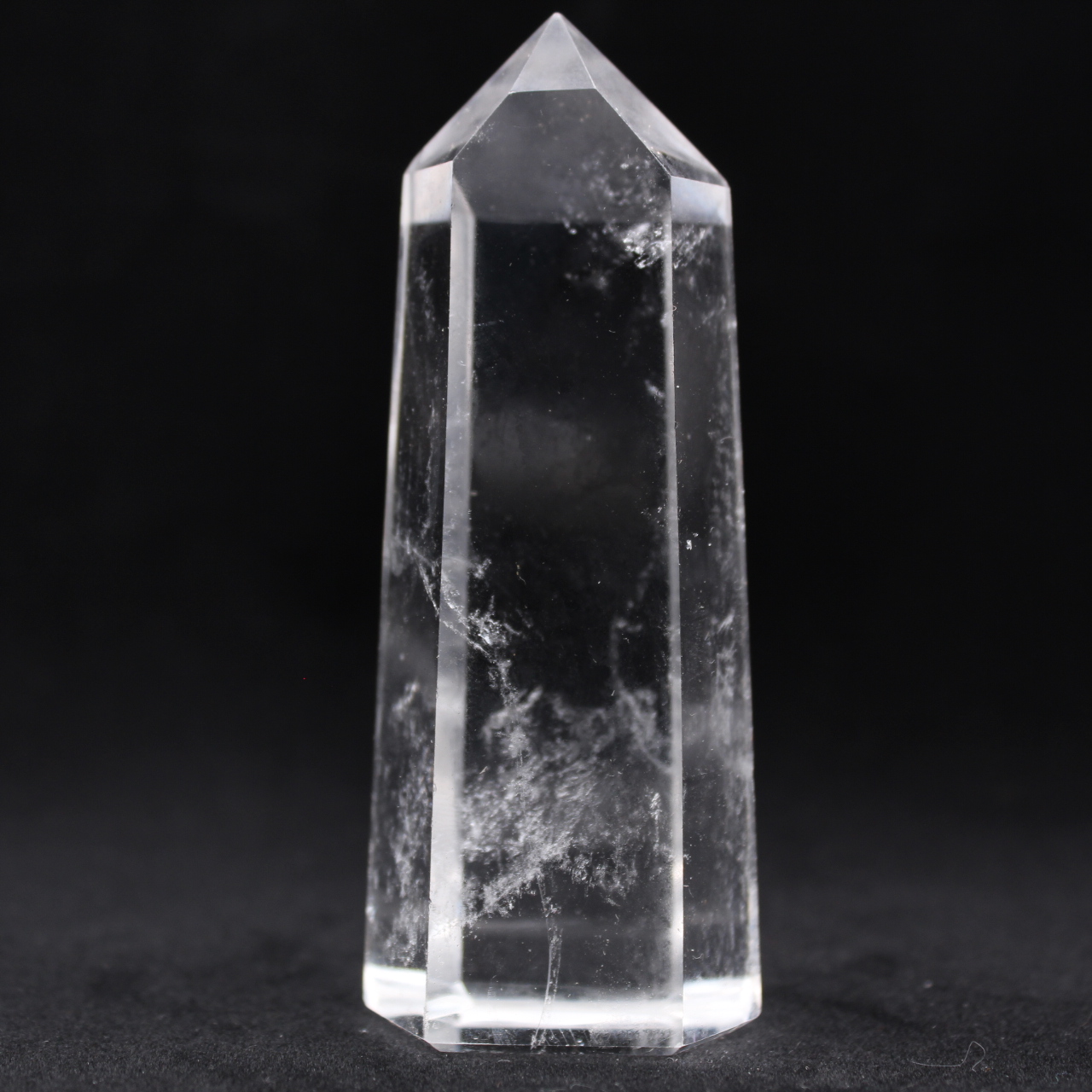 Rock crystal prism