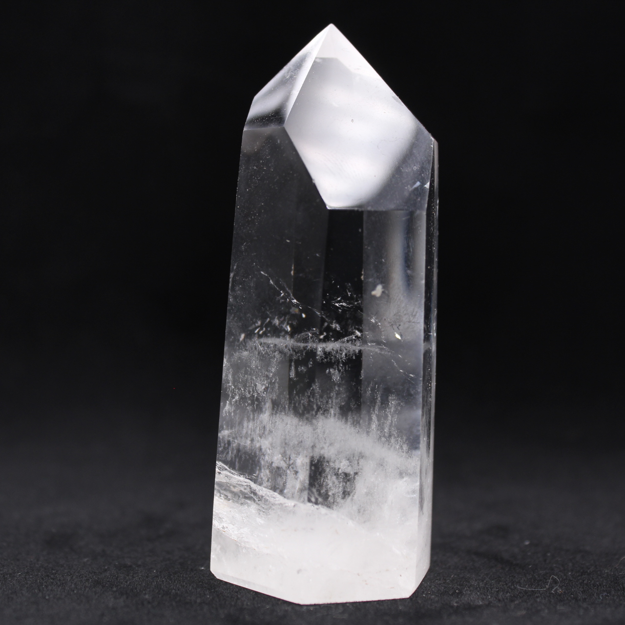 Rock crystal prism