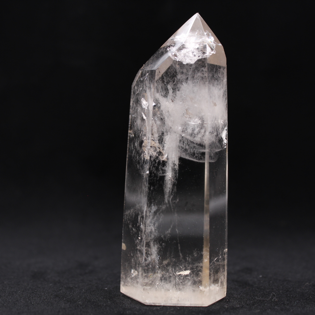 Rock crystal prism