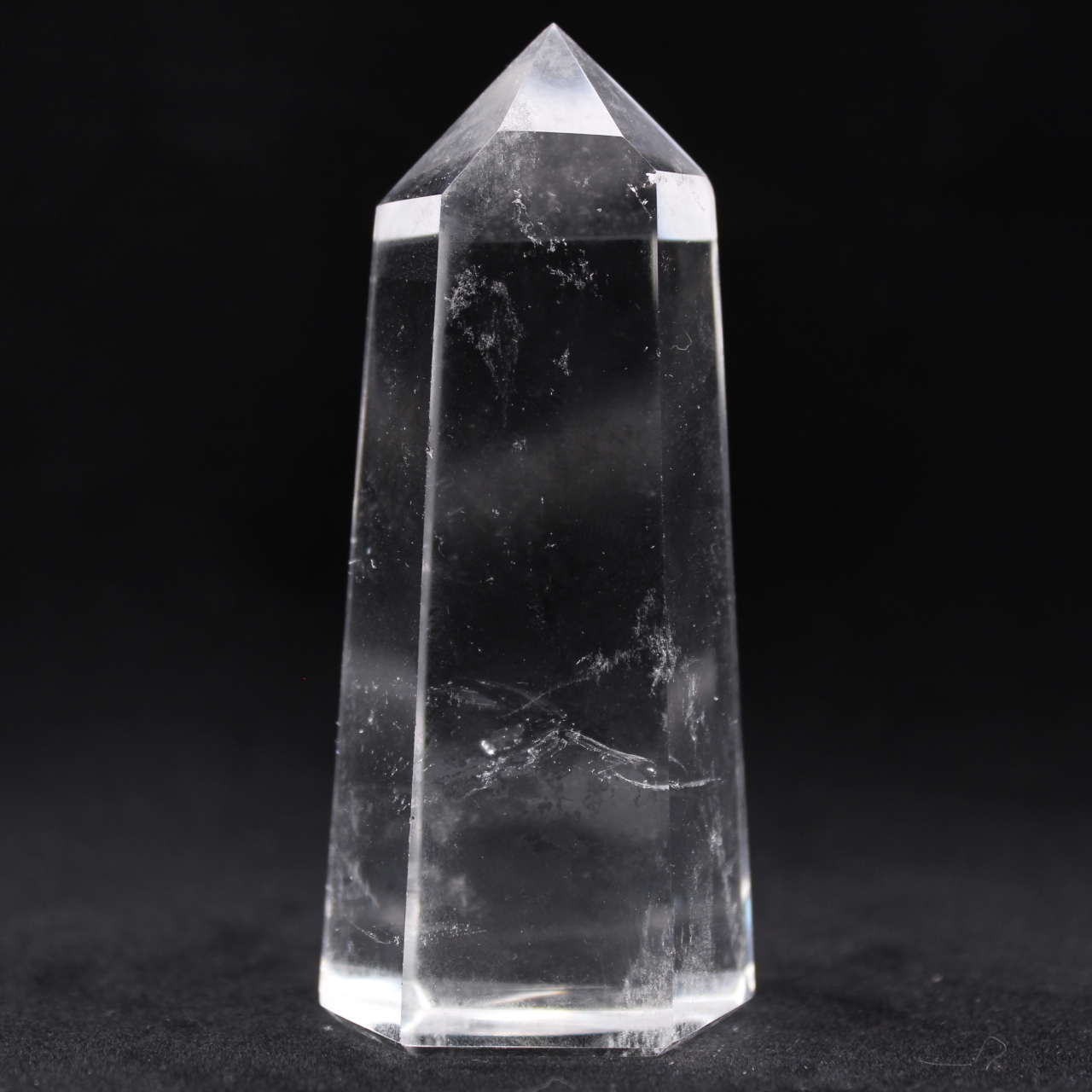 Rock crystal prism