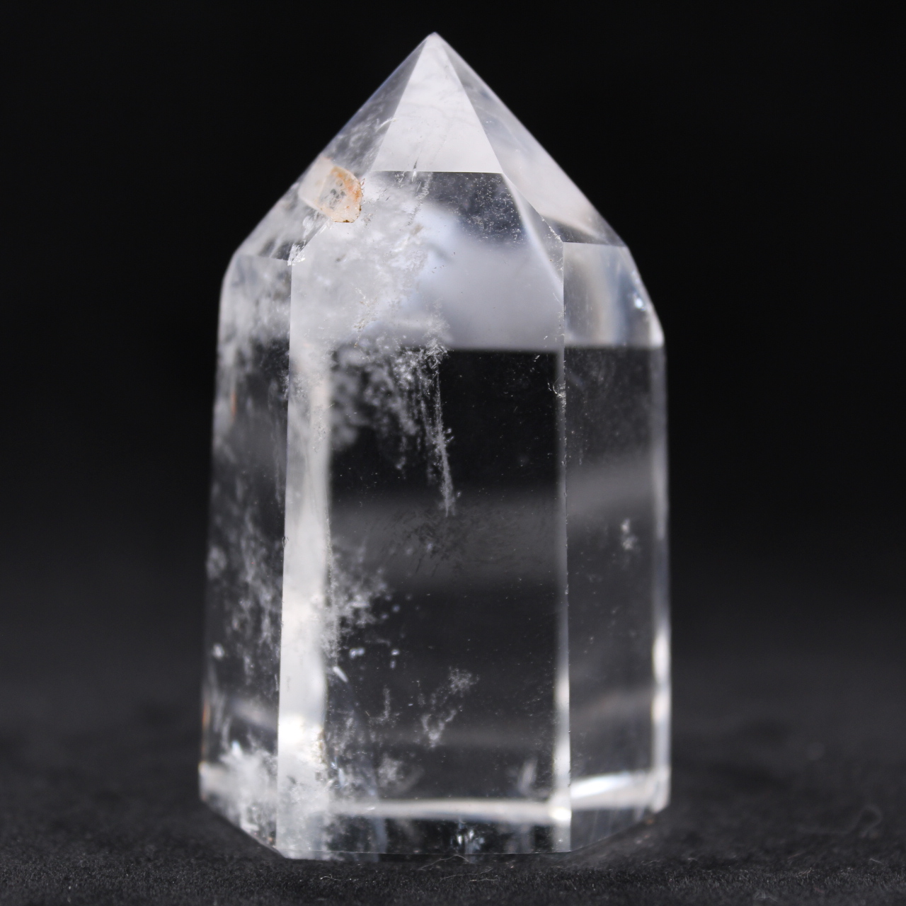 Rock crystal prism