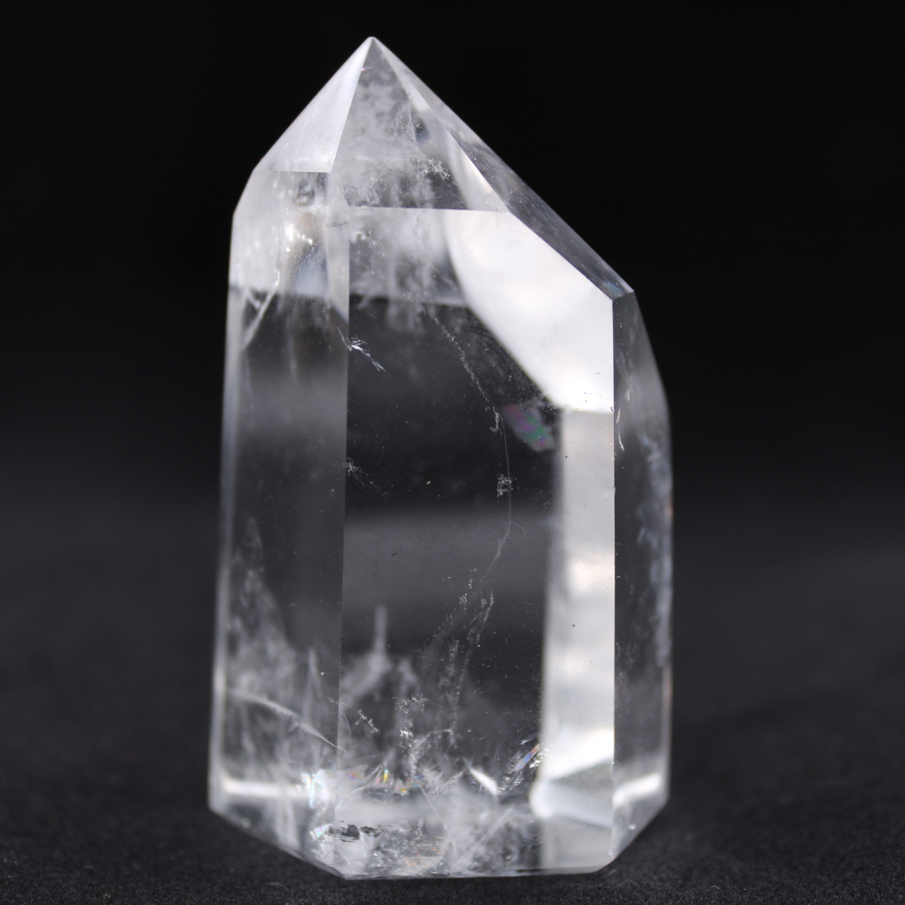 Rock crystal prism