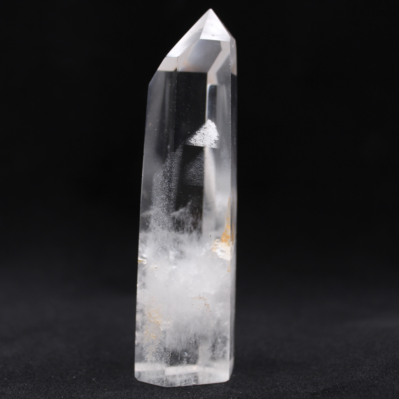 Rock crystal prism
