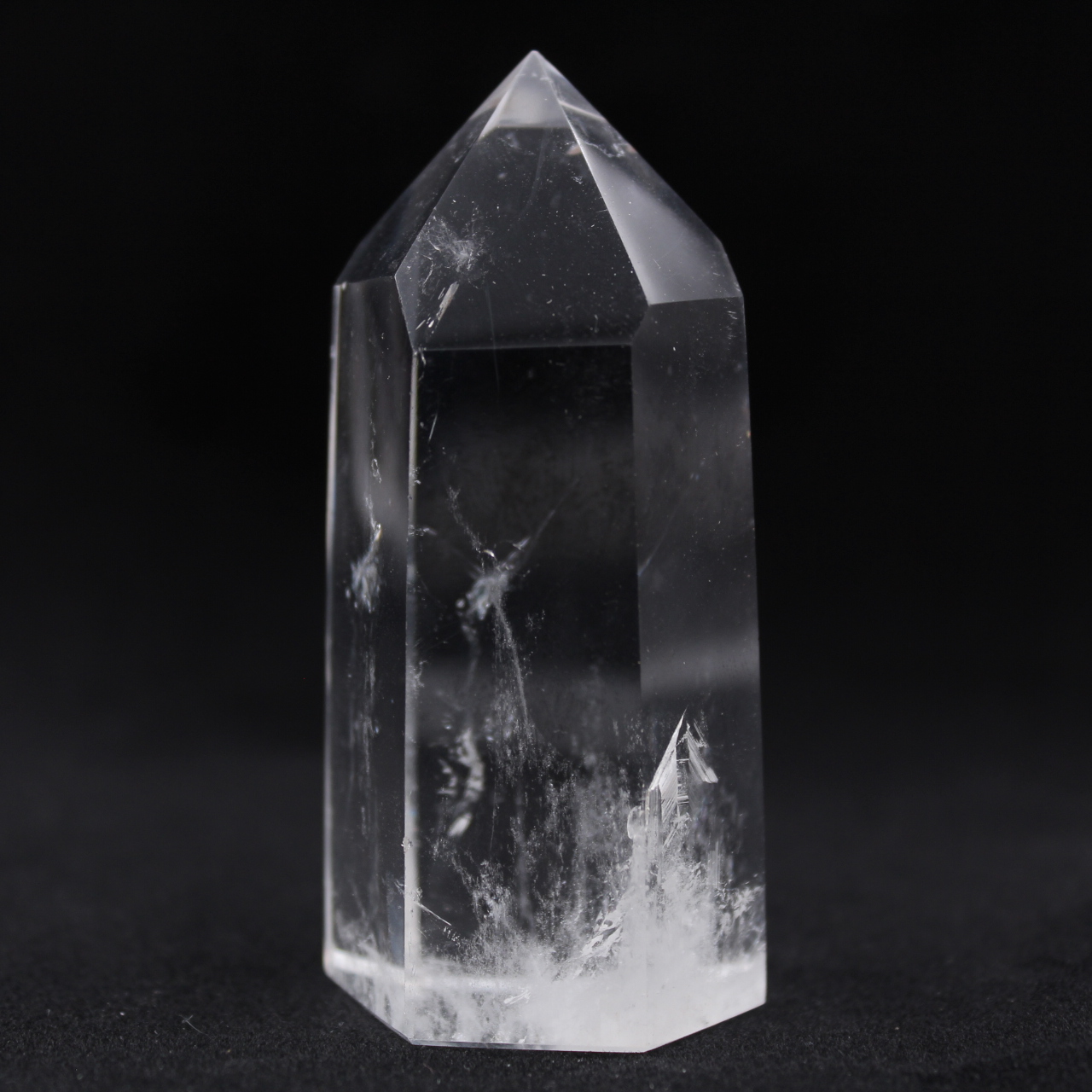 Rock crystal prism