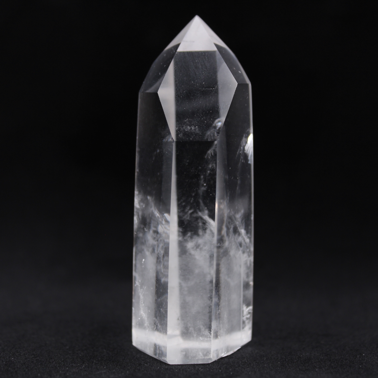 Rock crystal prism