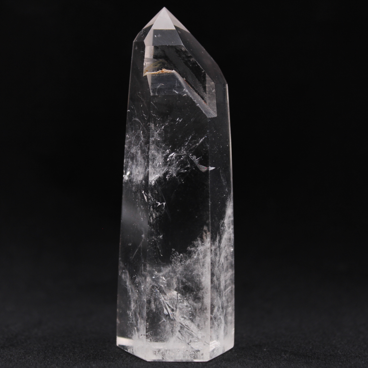 Rock crystal prism