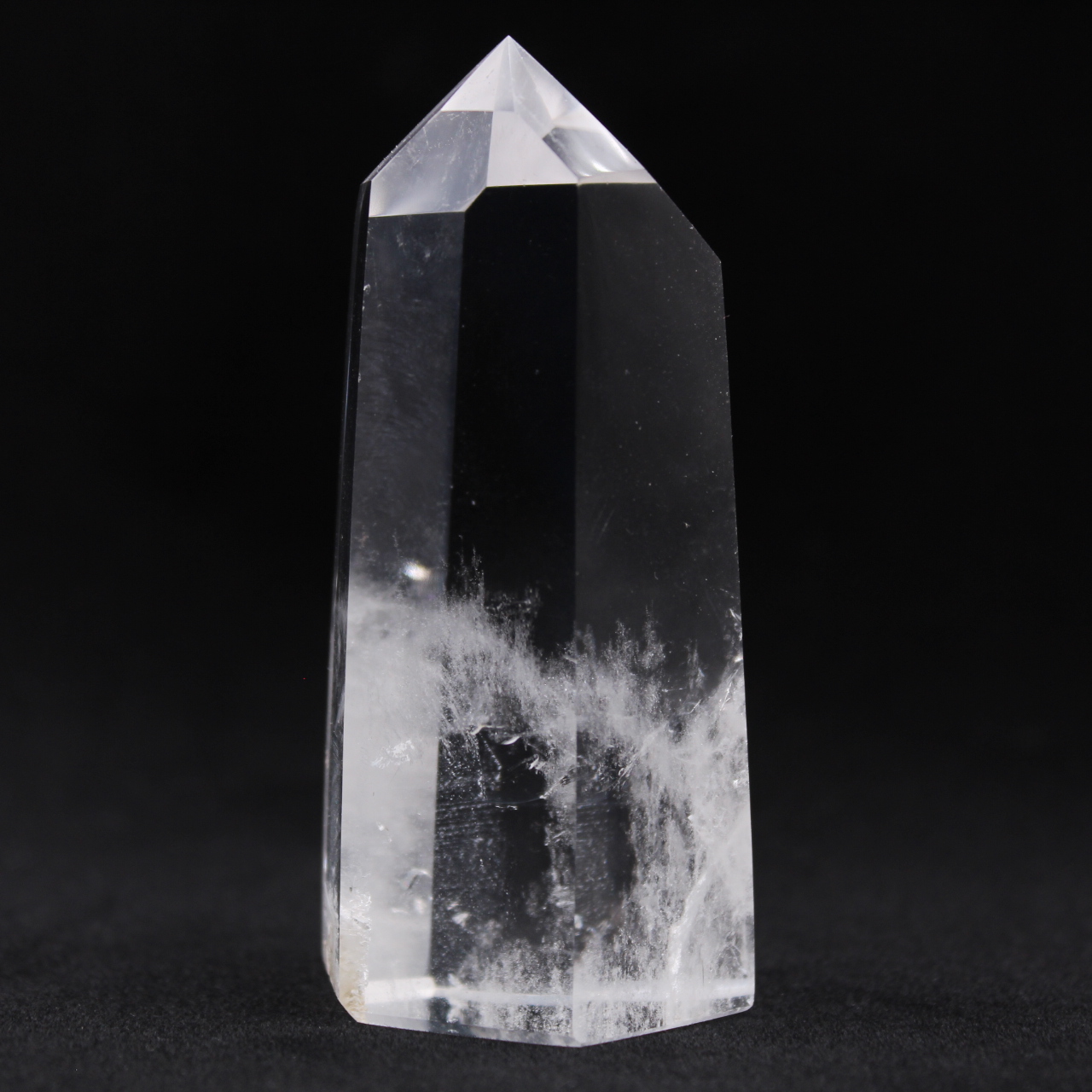 Rock crystal prism