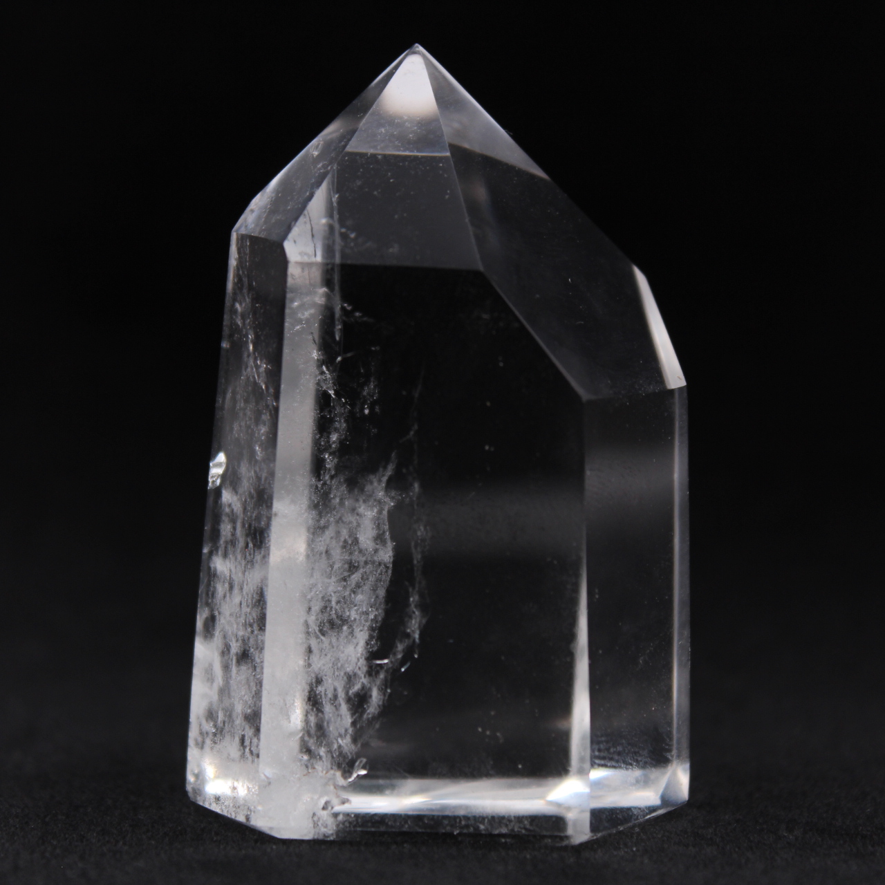 Rock crystal prism