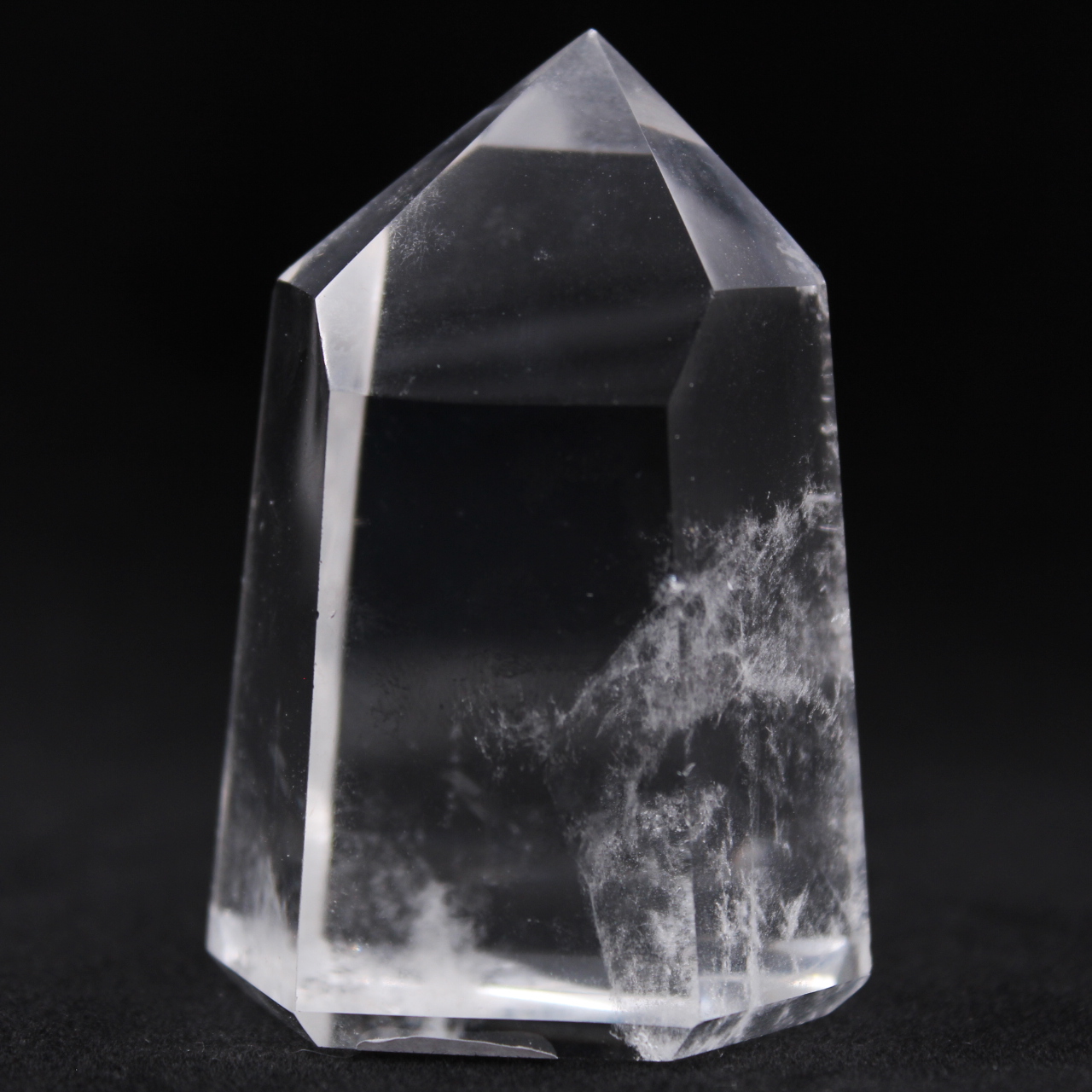 Rock crystal prism