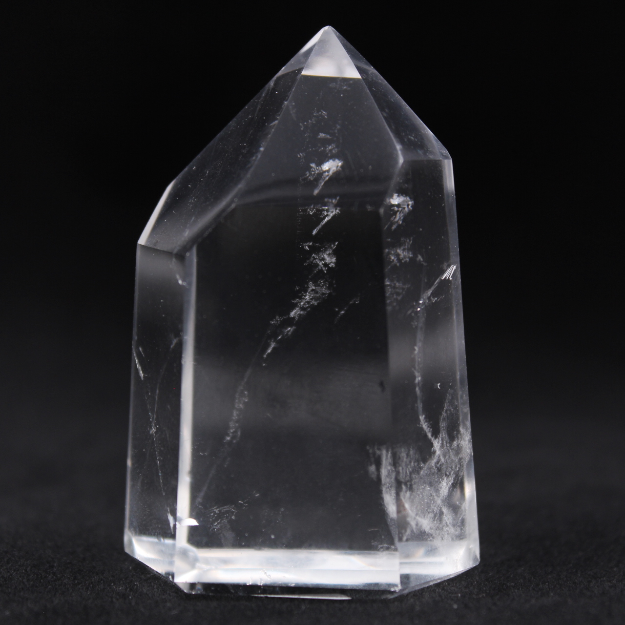 Rock crystal prism