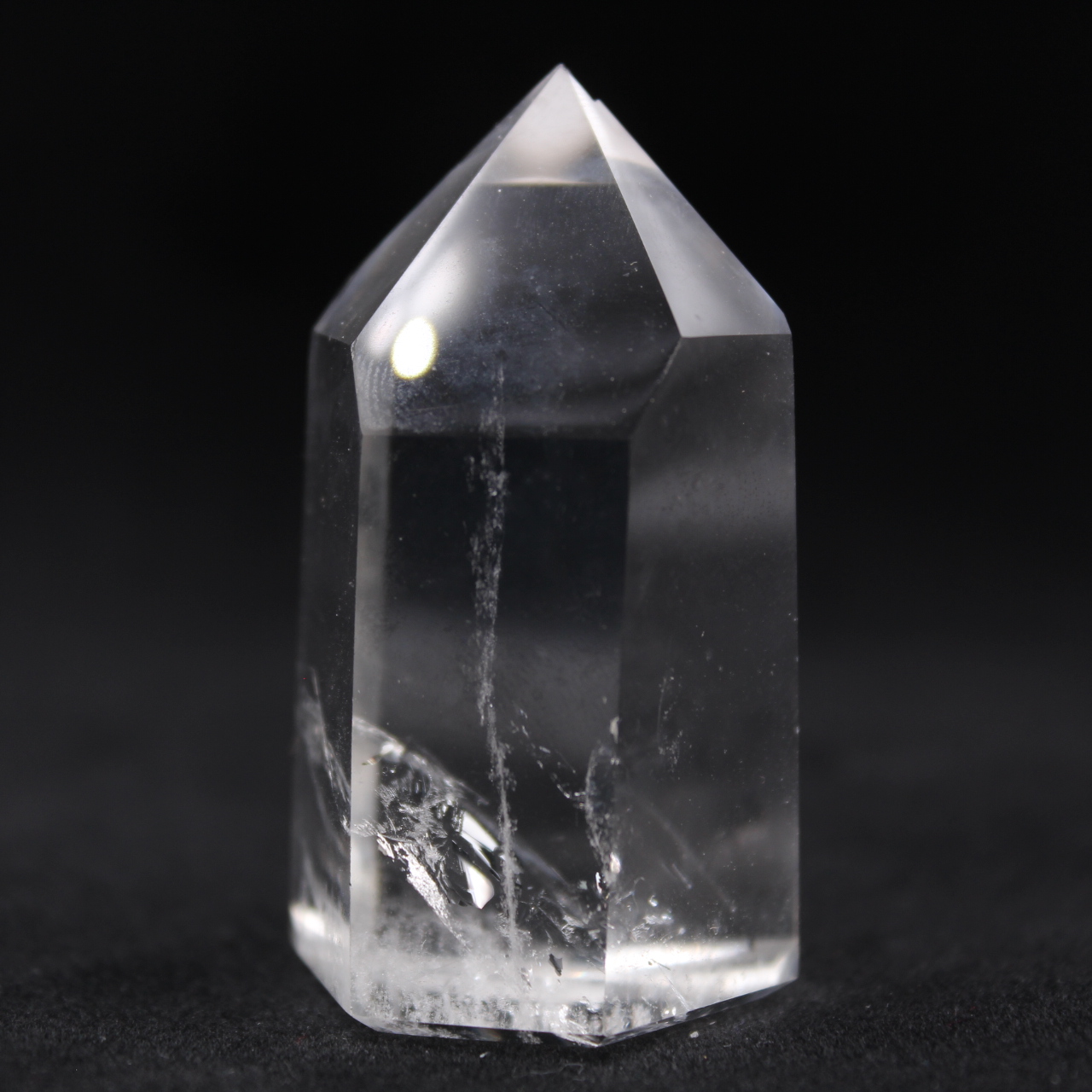 Rock crystal prism