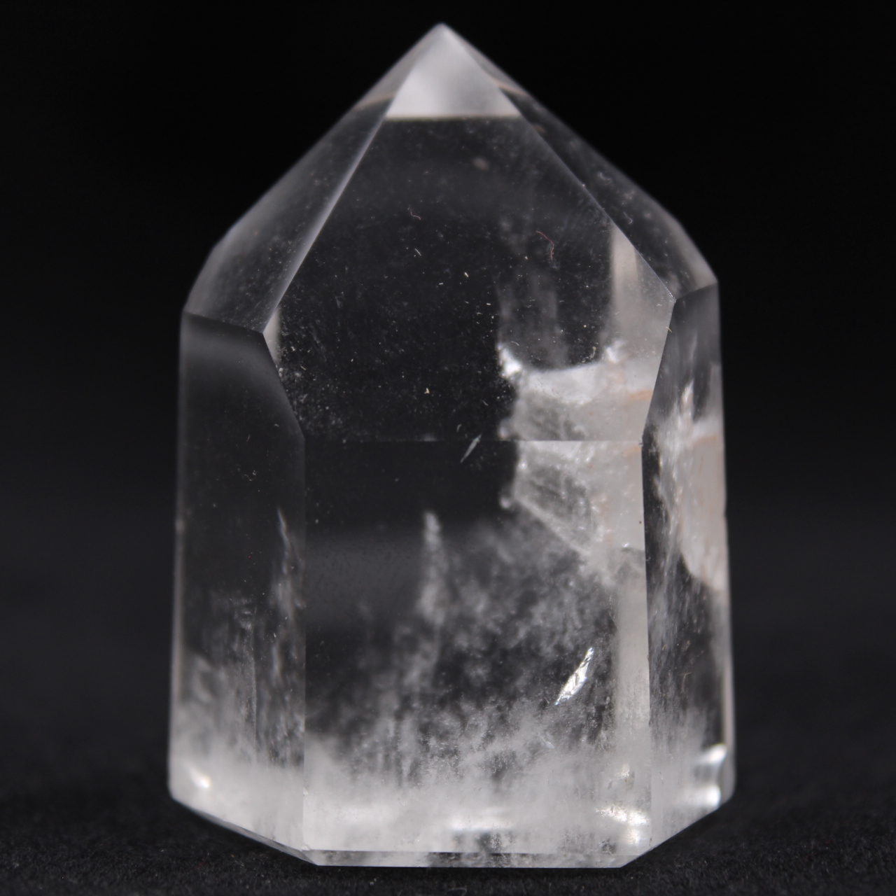 Rock crystal prism