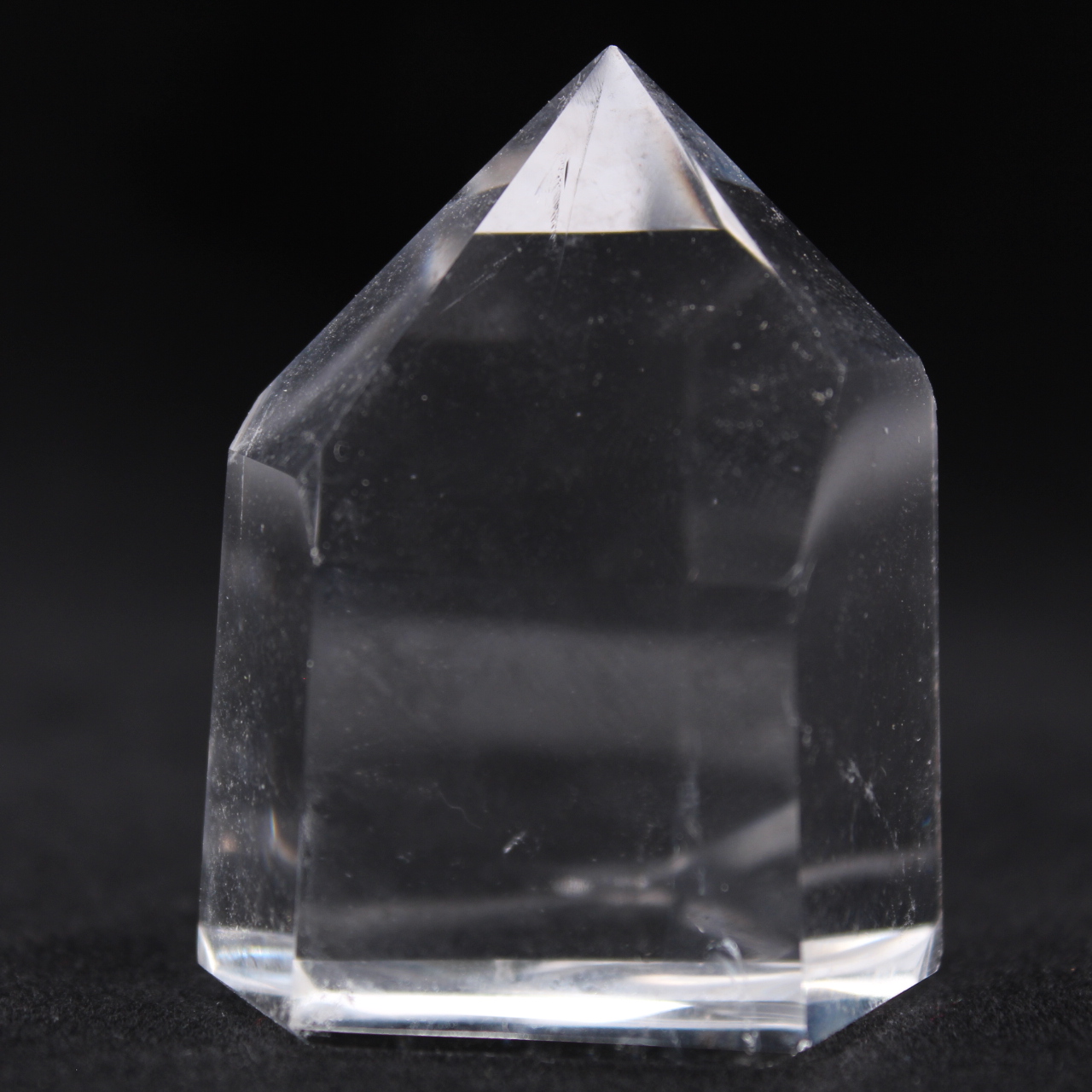 Rock crystal prism