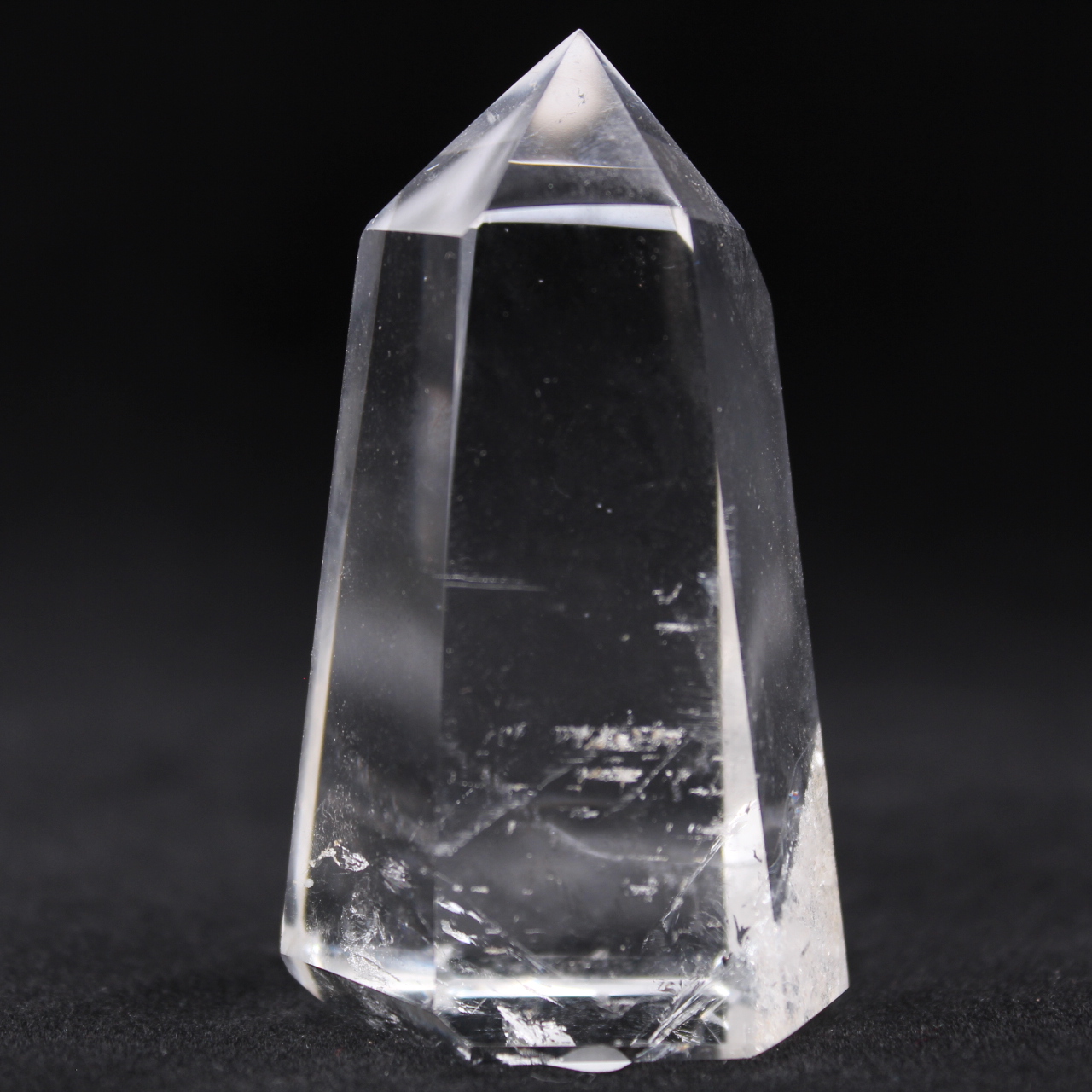 Rock crystal prism