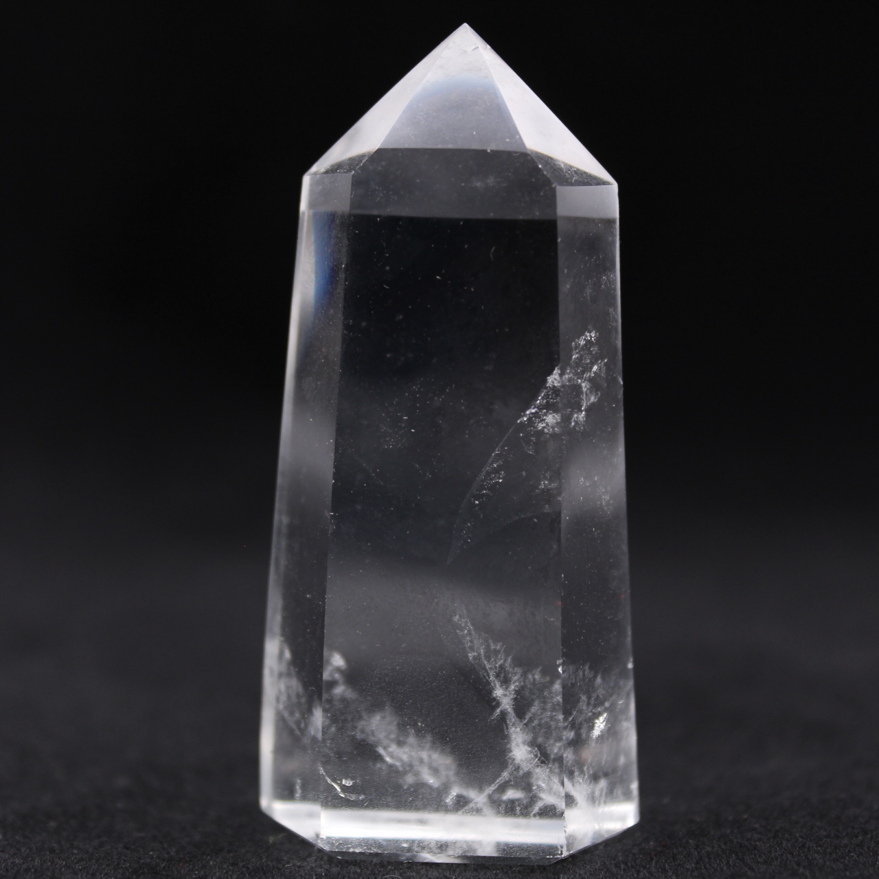 Rock crystal prism