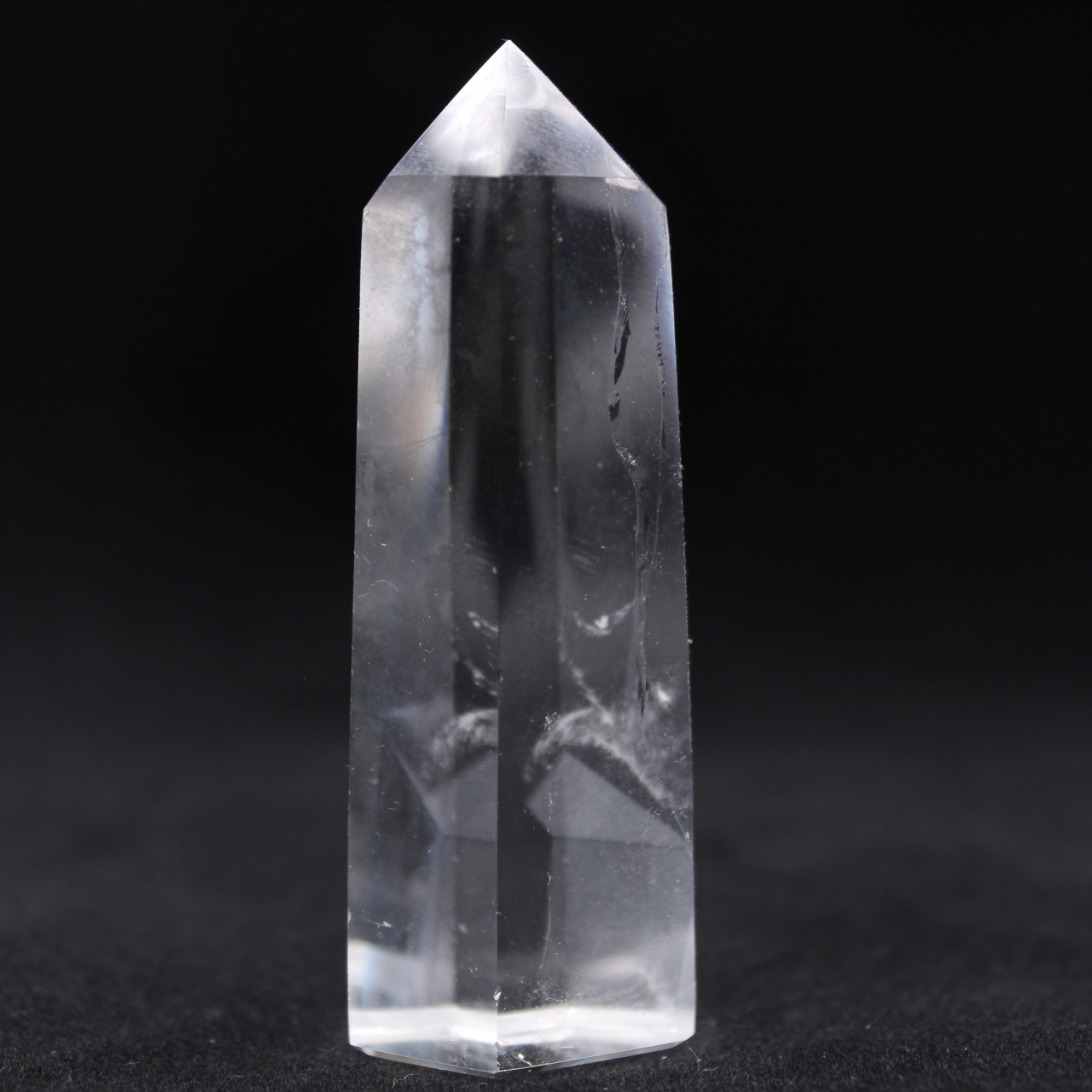Rock crystal prism