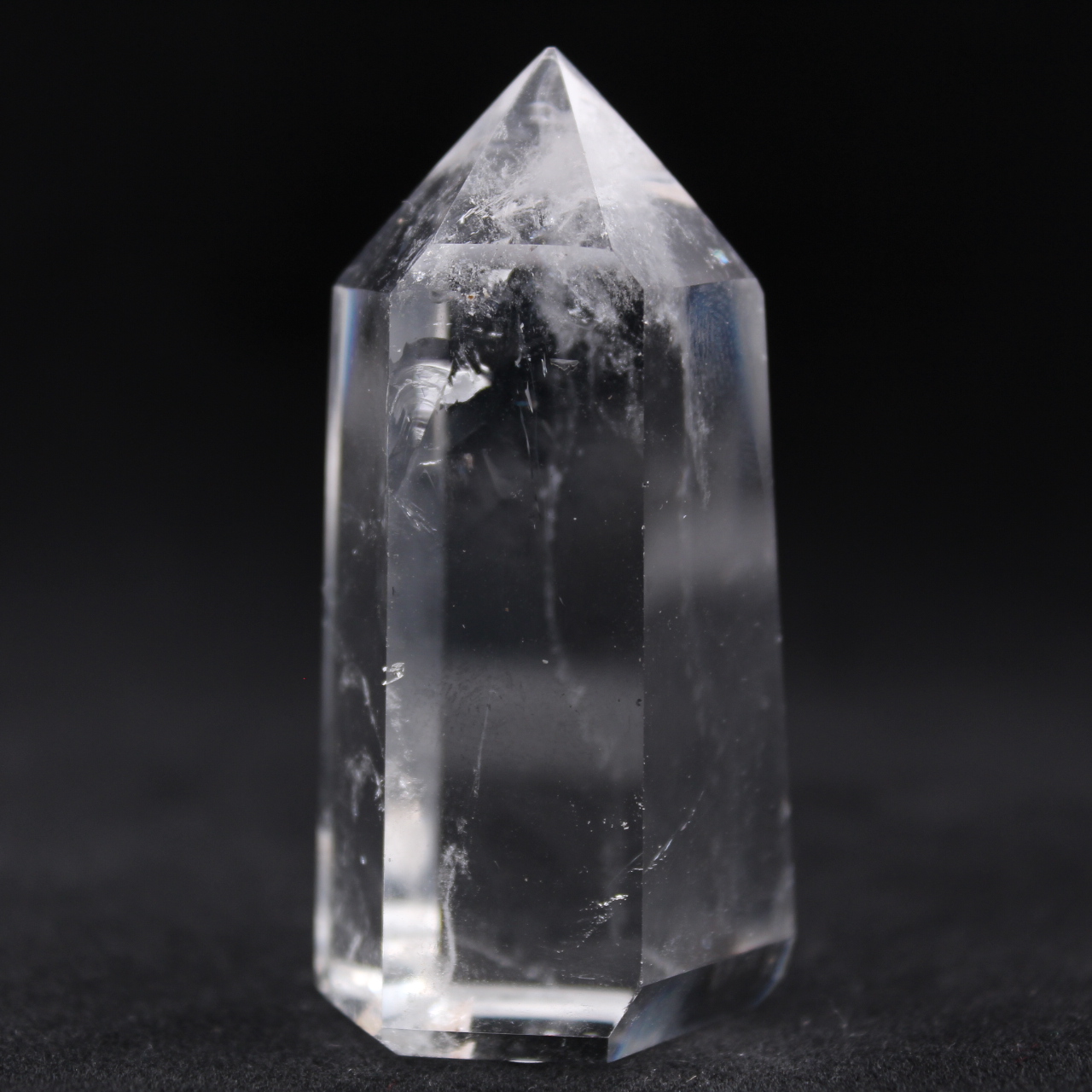 Rock crystal prism