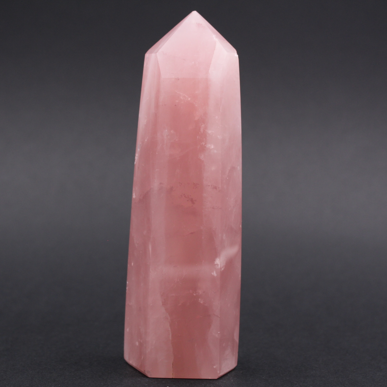 Rose quartz prism