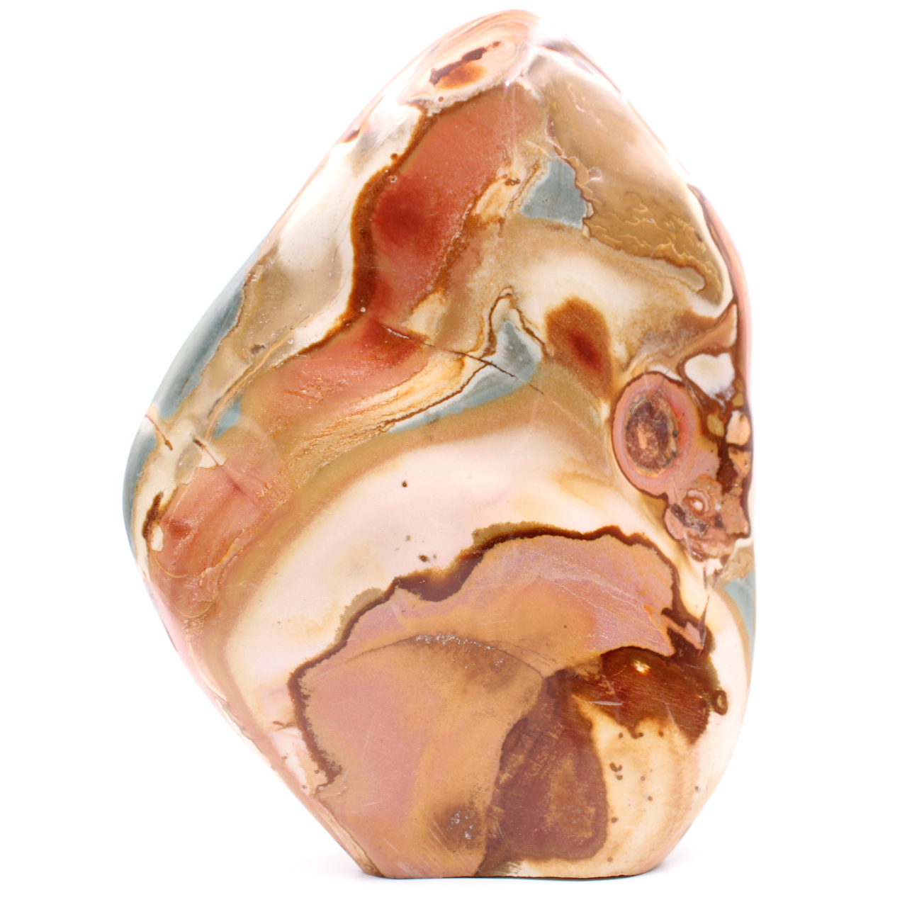 Large free-form printed jasper for decoration